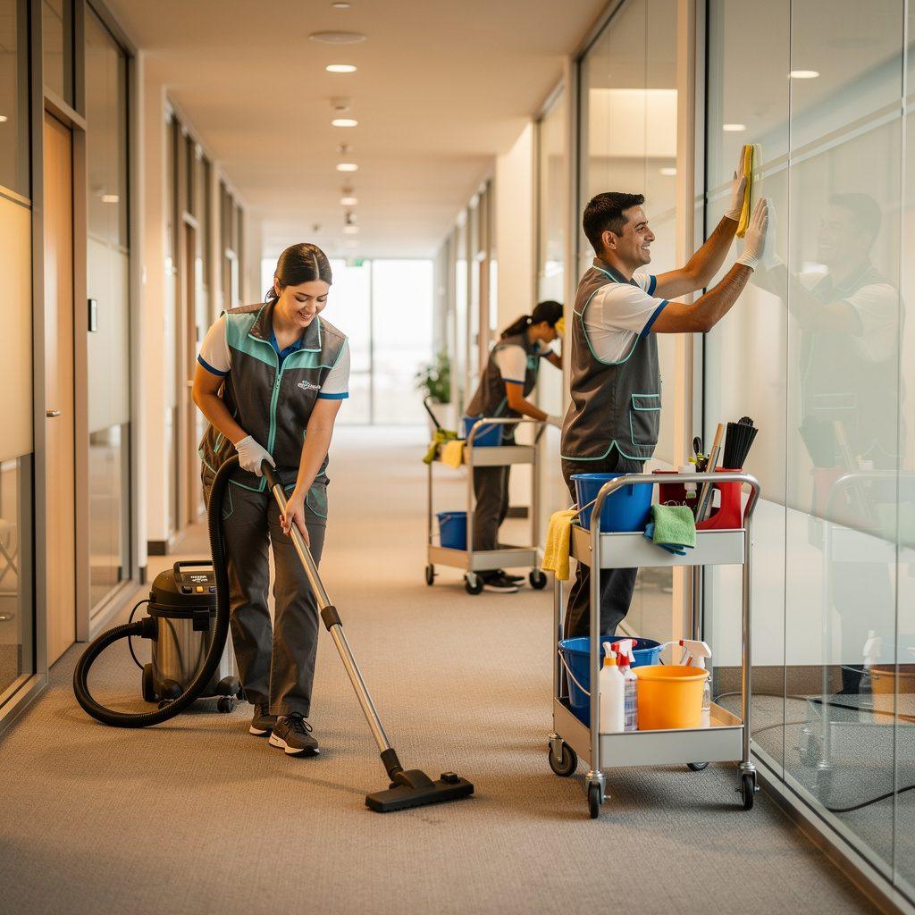 Reinigung von Bürogebäuden – Gebäude- und Hausmeisterservice Baas
